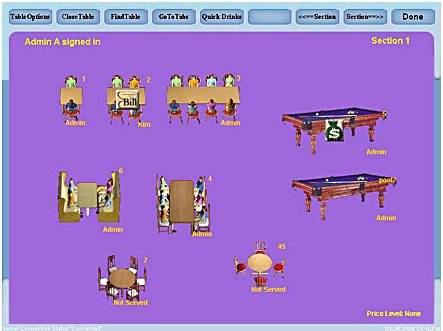 Table Service POS System
